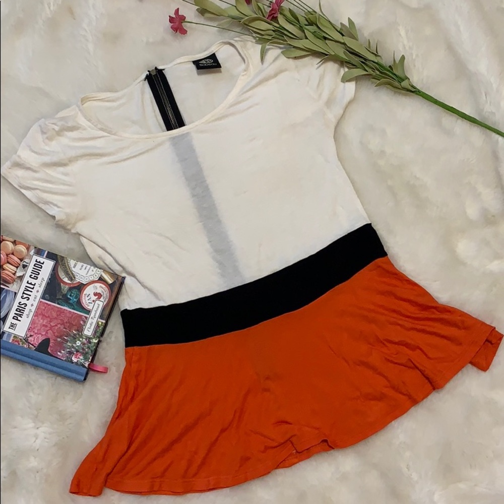 🌺Bobeau cotton peplum size S